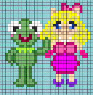 Kermit The Frog And Miss Piggy Quotes Kermit And Miss Piggy Perler
