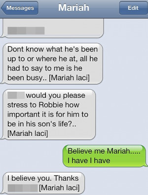 ERASE ALL MESSAGES': Mariah Yeater begs friend to delete texts that ...