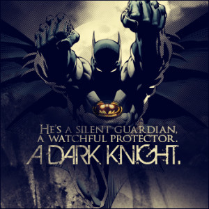 the dark knight.