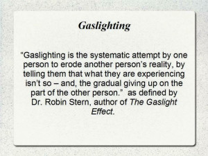 The Definition of Gaslighting