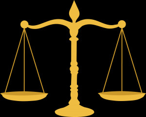 Golden Scales of Justice