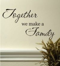 ... wall decor, family quotes, wall stencil, decals, wall quotes, family