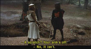 King Arthur and the Black Knight: