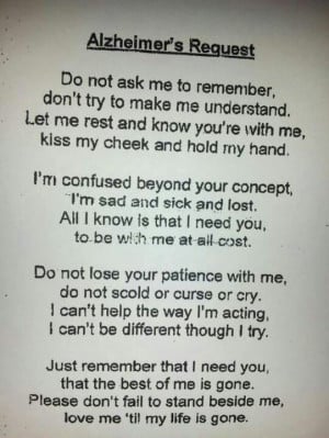alzheimer's quotes | Alzheimer's