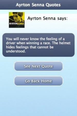 View bigger - Ayrton Senna Quotes for Android screenshot