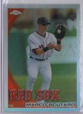 Marco Scutaro refractor gg Red Sox 2010 Topps Chrome 15