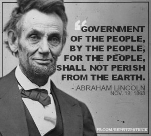 Abraham Lincoln Gettysburg Address Quote