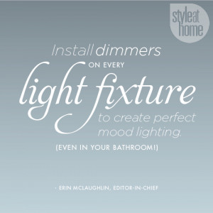 Mood lighting - Styling Secrets - Decorating & Design - Style At Home