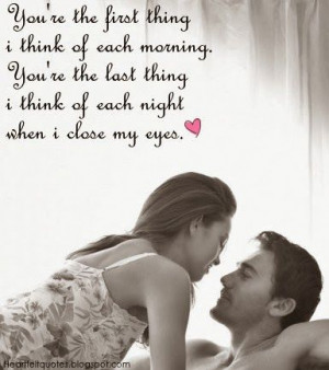 You're The First Thing I Think Of Each Morning Pictures, Photos, and ...