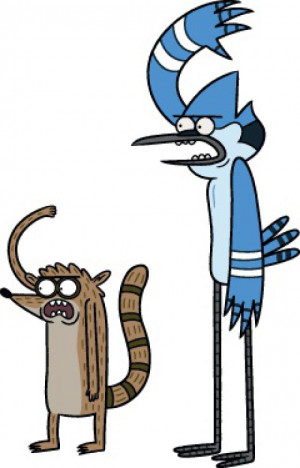Rigby and Mordecai - Regular Show - Cartoon Network