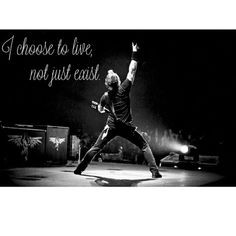 James Hetfield Life quote. Metallica, Rock music. True story