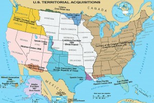... territorial acquisitions during the era of “westward expansion