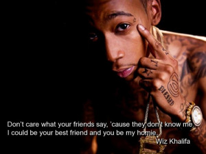 Dont care what your friends say friendship quote