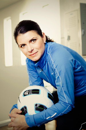 Mia Hamm Makes Appearance at Soccer Sports Camp in Shelby County