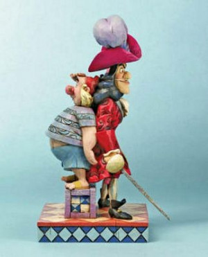 Disney Traditions Captain Hook And First Mate Smee Figurine By Jim ...