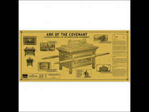 Indiana Jones Ark of the Covenant Golden Spec Plate