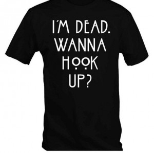 shirt baggy tshirt funny quote shirt americanhorrorstory, tate ...