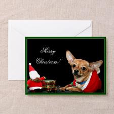 Merry Christmas Chihuahua Greeting Cards (Pk of 20 for