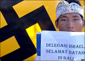 ... Israel attending an Inter-Parliamentary Union meeting in Indonesia