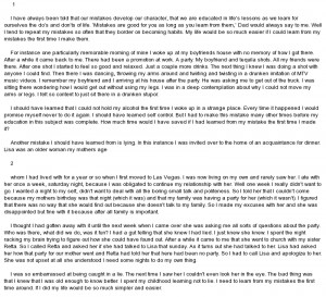 essay on exemplification