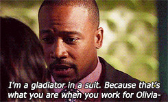 Harrison Wright: I’m a gladiator in a suit. Because that’s what ...
