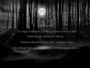 Night of Darkness, A Song Of Deaths Volves Went Their Loneliness ...