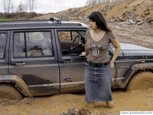 Categories of funny emails / Car Accidents / Woman Drivers