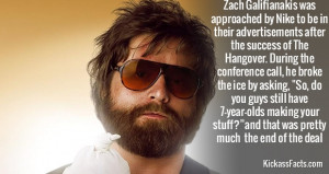 Zach, Galifianakis, Nike, quote