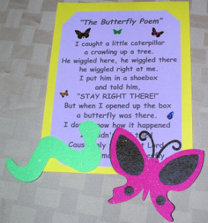 Caterpillar to Butterfly Poem Christian