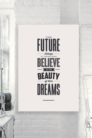 Inspirational Quote Motivational Wall Art Decor 