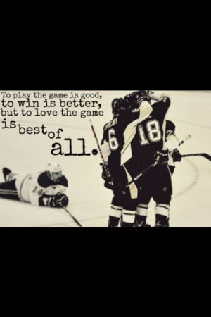 Pittsburgh Penguins Hockey Quote