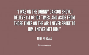 Johnny Carson Quotes