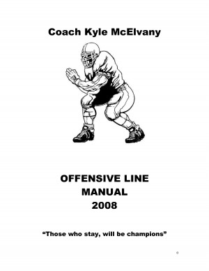 Offensive Line Manual by olliegoblue26