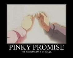 pinky promise quotes | in anime Pinky promise - Good Meme More