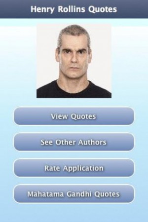 View bigger - Henry Rollins Quotes for Android screenshot
