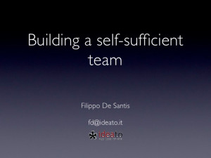 Building a-self-sufficient-team