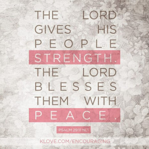 God gives me strength!
