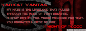 Karkat Vantas Knight of Blood