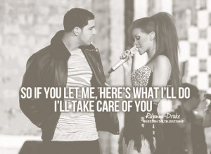Rihanna and Drake - Take Care - rihanna Fan Art
