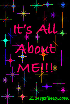 Glitter Graphic Comment: All About Me Stars Clear Graphic