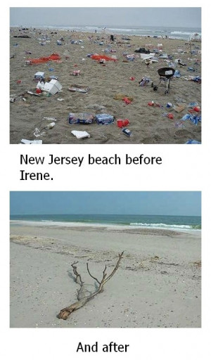 Funny photos funny Hurricane disaster New Jersey