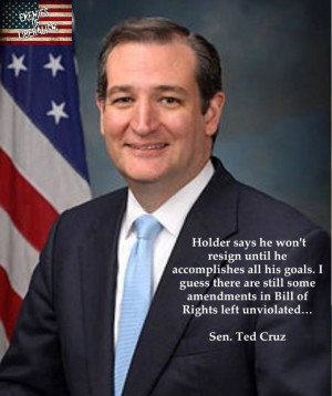 Oh how I love Ted Cruz. He makes me proud to be a Texan