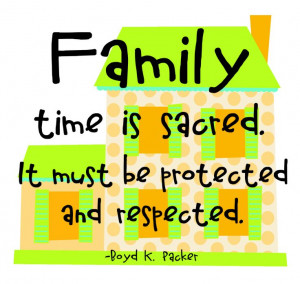 Family Boyd K Packer quote cwaters2012