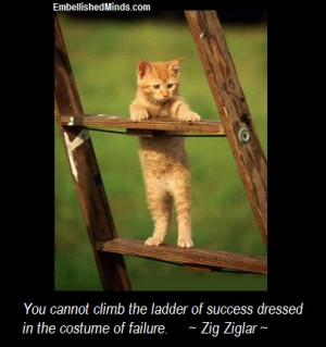 You Cannot Climb The Ladder of Success Dressed In The Costume of ...