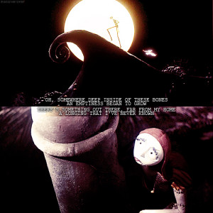 Jack Skellington And Sally Love Quotes