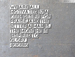 Everyone has a fair turn to be as great as he pleases.