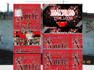 Norte Xiv - Norteno MySpace Layout Preview