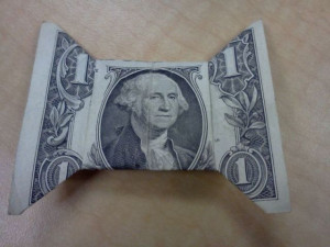 Simple Steps to Turn a $1 Bill into a Bow Tie (18 pics)