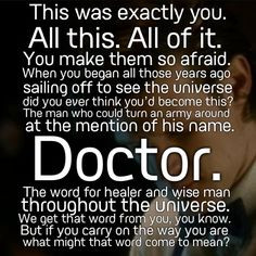 doctor who quote from a good man goes to war more doctors who quotes ...