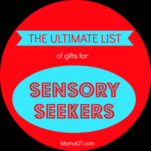 Sensory Seekers Gift List